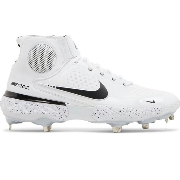 Nike alpha huarache elite 3 high top baseball cleats - Picture 4 of 6
